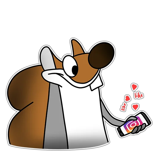 Telegram stiker «Squirrels» 📱