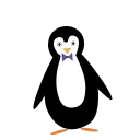Introveted Penguin emoji 😉