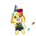 Isabelle emoji 🎉