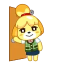 Isabelle emoji 👈