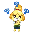 Isabelle emoji 🤔