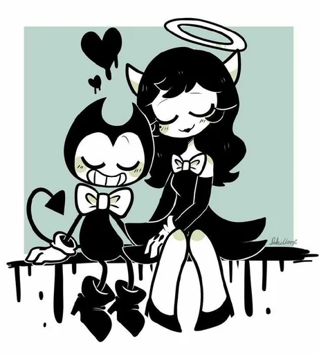 Стікер Bendy And The Ink Machine 😊