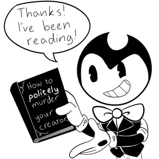 Bendy And The Ink Machine sticker 😌