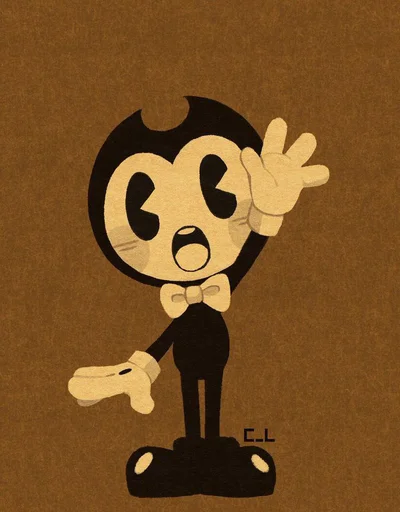 Стікер Bendy And The Ink Machine 👋
