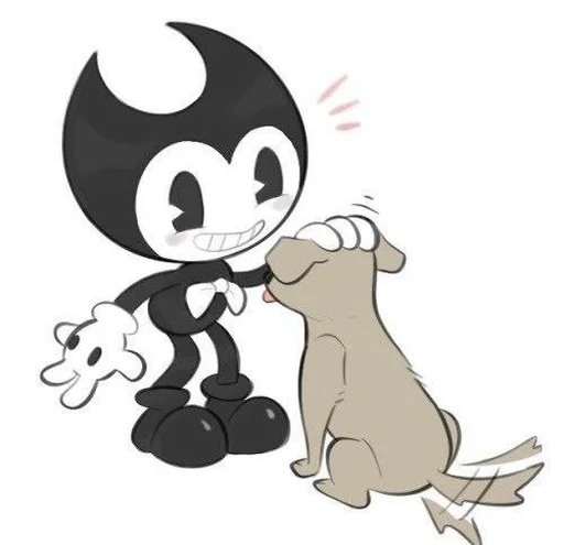 Стікер Bendy And The Ink Machine 😄