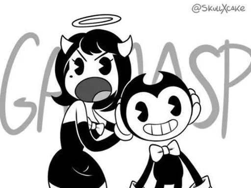 Bendy And The Ink Machine sticker 😲