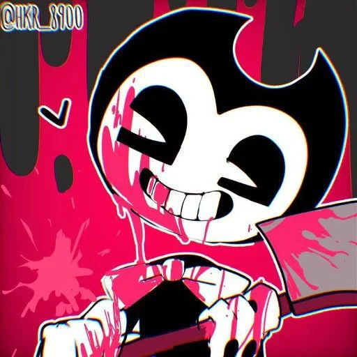 Стікер Bendy And The Ink Machine 🔪