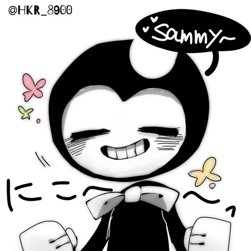 Bendy And The Ink Machine stiker 😊