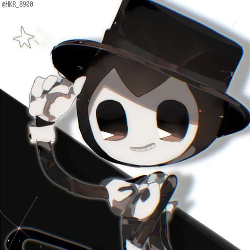 Стікер Bendy And The Ink Machine 🎩