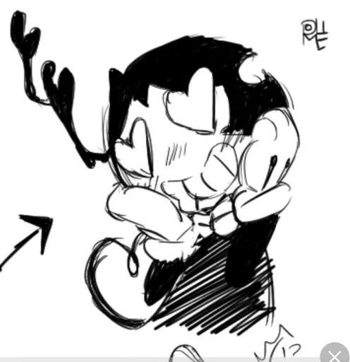 Bendy And The Ink Machine stiker 😍