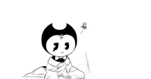 Bendy And The Ink Machine sticker 🙁
