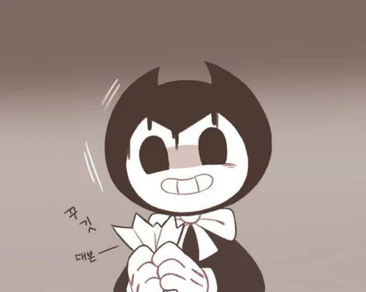 Bendy And The Ink Machine sticker 😬