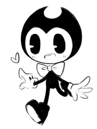 Bendy And The Ink Machine stiker ♥️