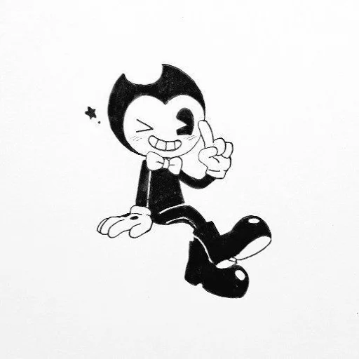 Стікер Bendy And The Ink Machine 😉