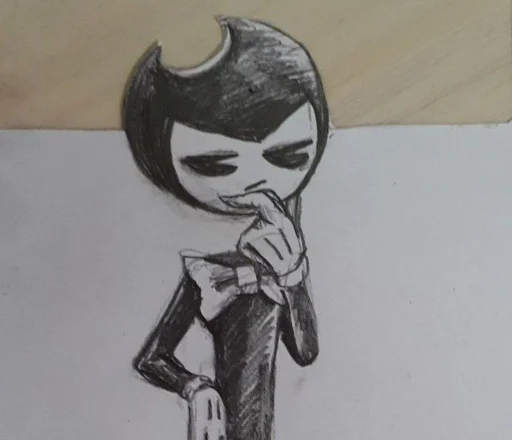 Стікер Bendy And The Ink Machine 🤔