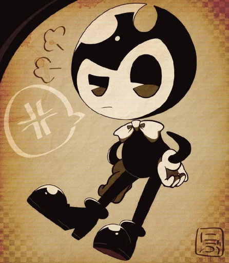 Bendy And The Ink Machine sticker 🤨