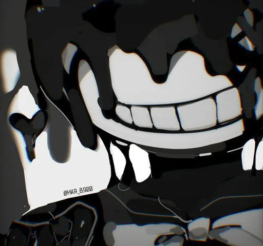 Стікер Bendy And The Ink Machine 🌚