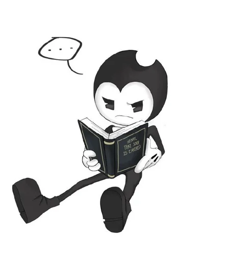 Bendy And The Ink Machine sticker 😑
