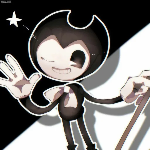 Стікер Bendy And The Ink Machine 😉