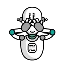 Robot iMe emoji 🫣