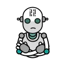 Robot iMe emoji 😔