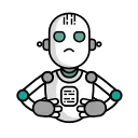 Robot iMe emoji 😒