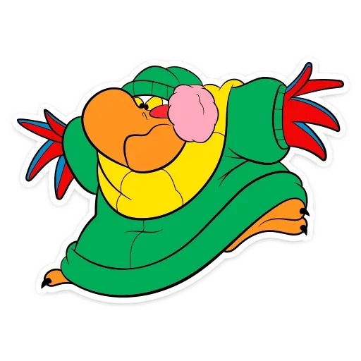 Попугай Яго emoji 🥶