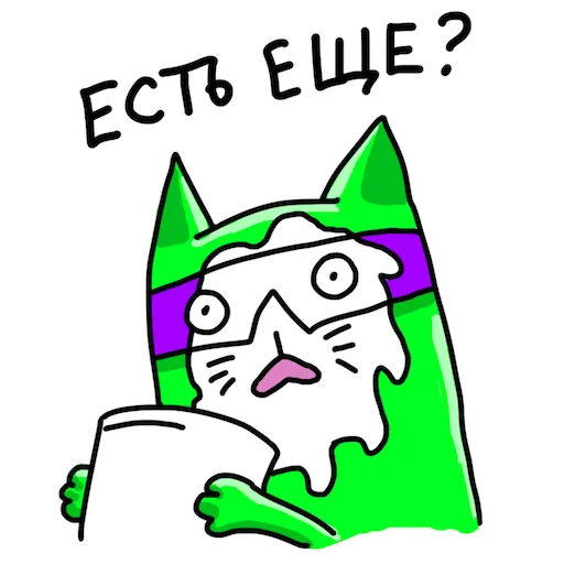 Telegram Sticker «Ай си Кот» ?