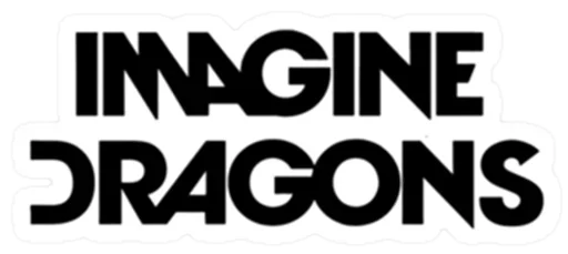 Стикеры телеграм Imagine Dragons