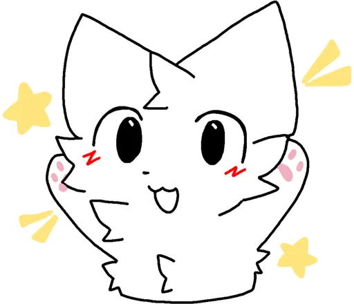 Telegram Sticker «Silly cat » ✨