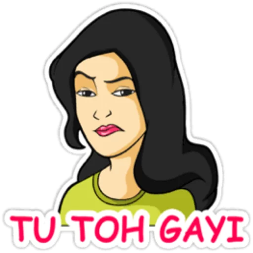Telegram Sticker «indian girls» 😊