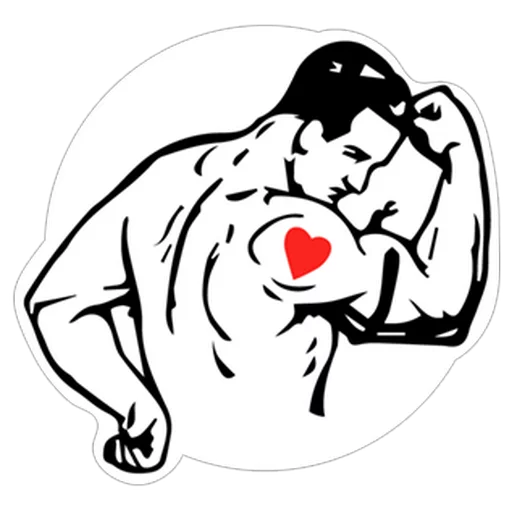Telegram stiker «Нескромные валентинки» 