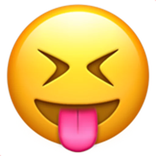 Стікер Emoji  😝