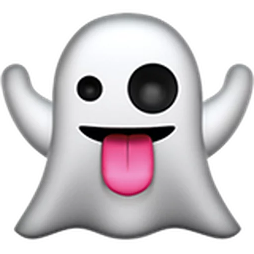 Telegram stiker «Emoji » 👻
