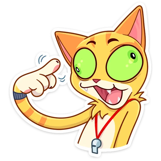 Telegram Sticker «Котик Ирвин» 👀