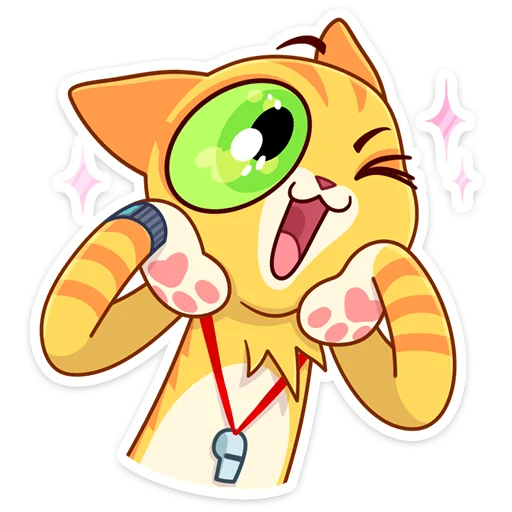 Telegram Sticker «Котик Ирвин» 😉