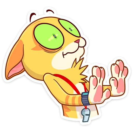 Telegram Sticker «Котик Ирвин» 😳