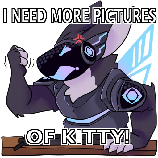 Telegram stickers JF_Kitty