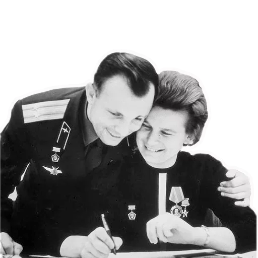 Telegram Sticker «Юрий Гагарин» 👨‍💻