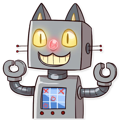 Telegram stiker «Jack Cat» 🤖