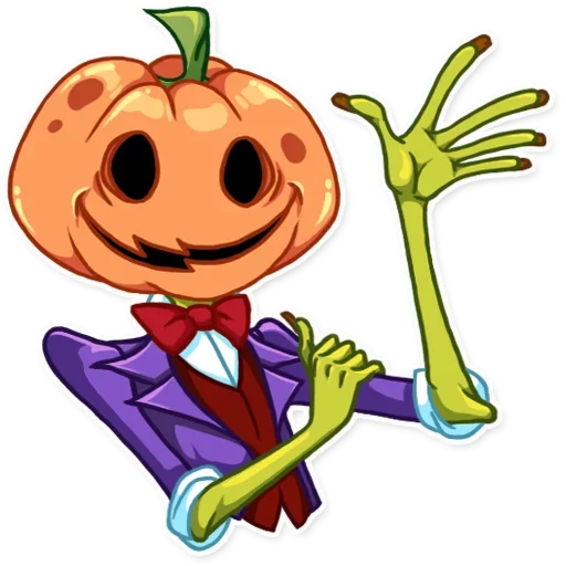 Jack Pumpkin Head sticker 😮