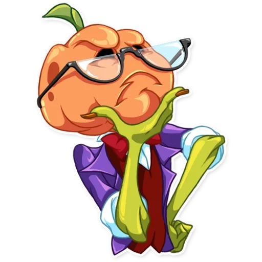 Telegram Sticker «Jack Pumpkin Head» ?