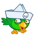 Jack the Parrot sticker 👋