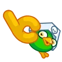 Jack the Parrot sticker 👌