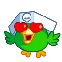 Jack the Parrot sticker 😍