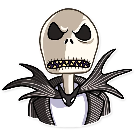 The Nightmare Before Christmas stiker 😡