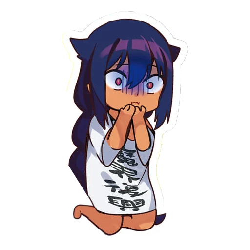 Telegram Sticker «Jahy-sama» 😭