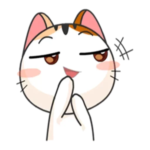 Стикер Telegram «Японське Кошеня» 😏
