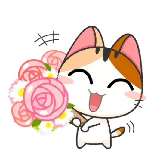 Telegram stiker «Японське Кошеня» ☺️