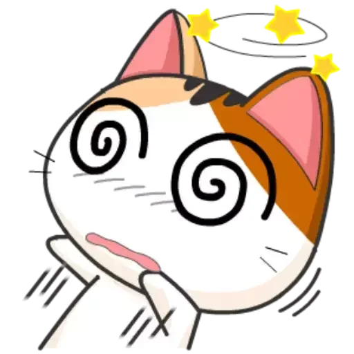 Telegram Sticker «Японське Кошеня» 😵